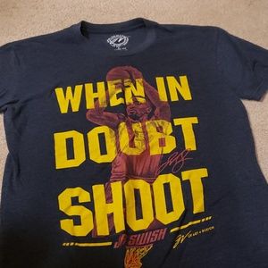 JR Smith when in doubt shoot t shirt